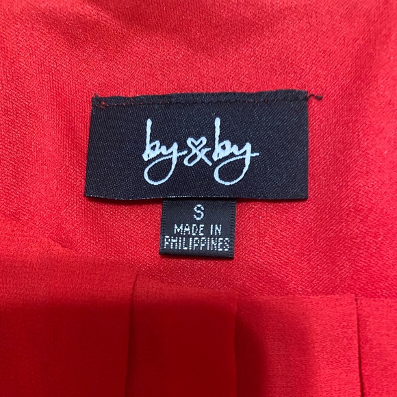 By & By Red Dress Size Small - Picture 2 of 2